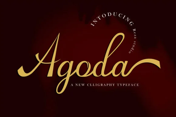 Agoda Font Agoda Font Poster 1