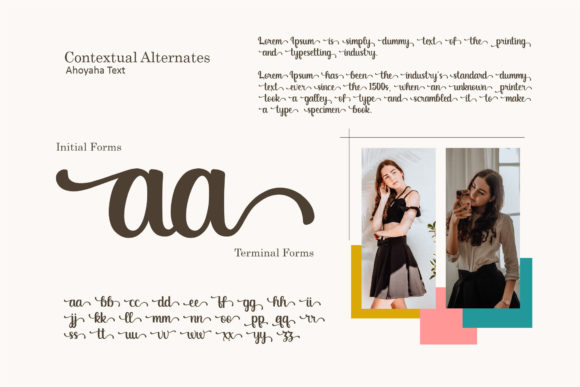 Aho Yaha Font Poster 4