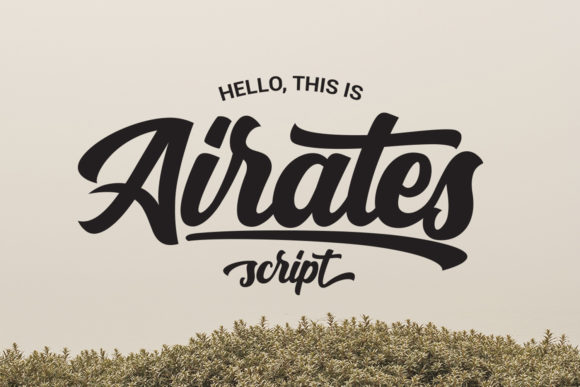 Airates Font Poster 1