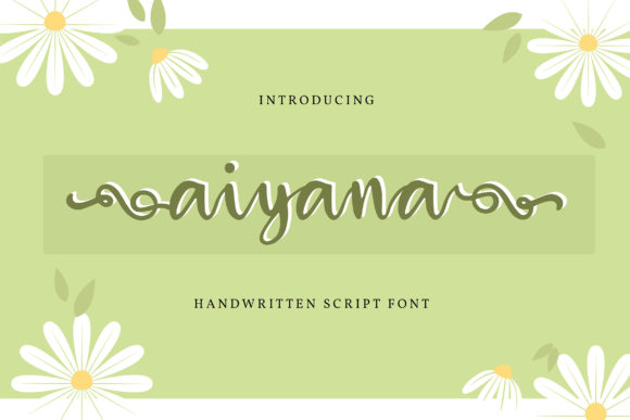 Aiyana Font Poster 1