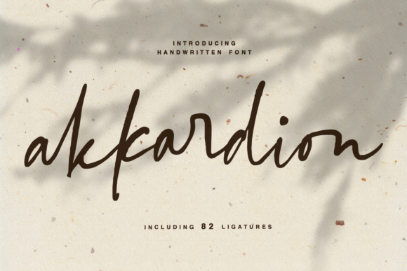 Akkardion Font