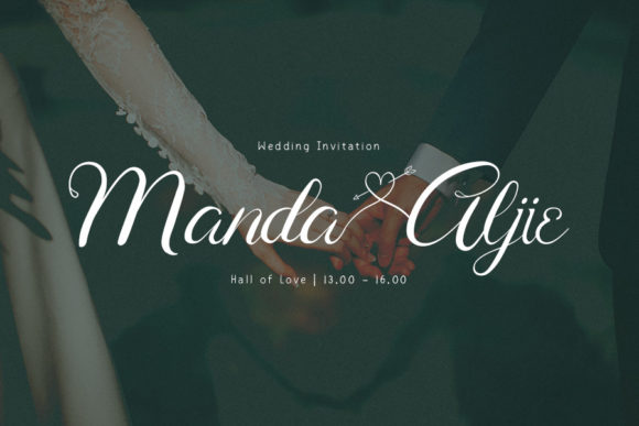 Alamanda Font Poster 2