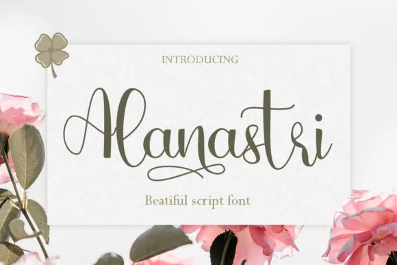 Alanastri Font Alanastri Font Poster 1