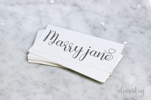 Alanastri Font Poster 9