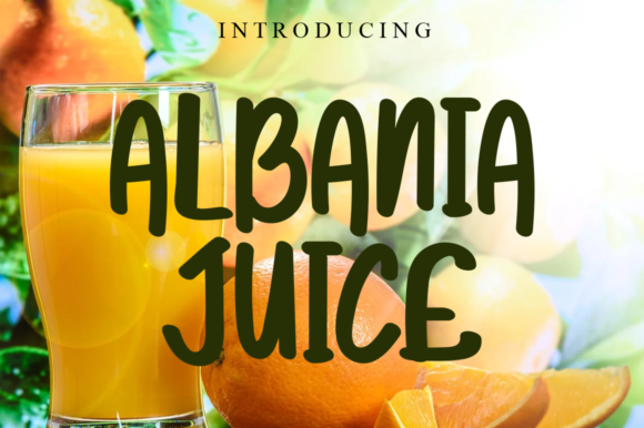 Albania Juice Font