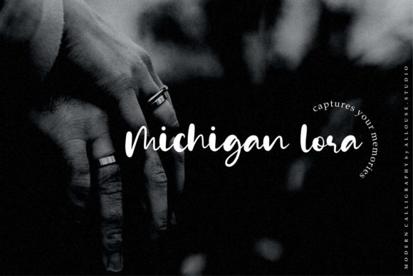 Alesantria Mane Font Poster 3