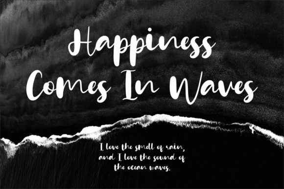 Alesantria Mane Font Poster 10