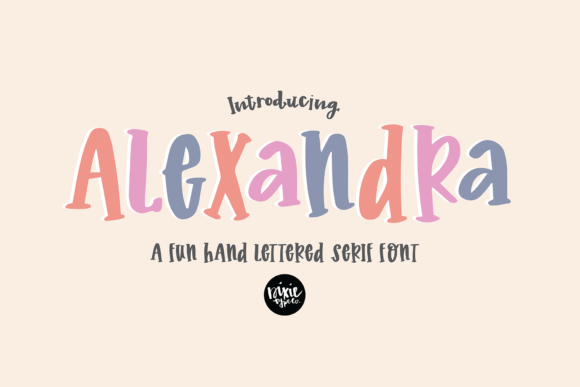 Alexandra Font Alexandra Font Poster 1