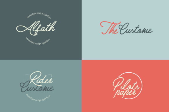 Alfath Font Poster 11