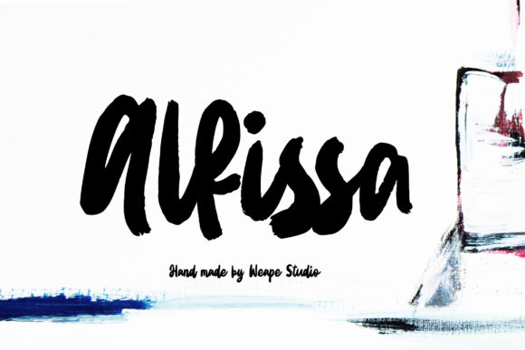 Alfissa Font Poster 1