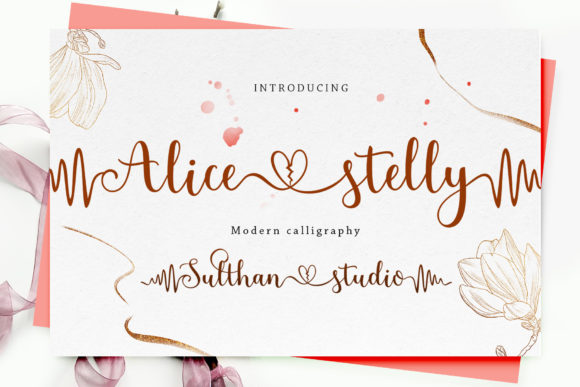 Alice Stelly Font Poster 9