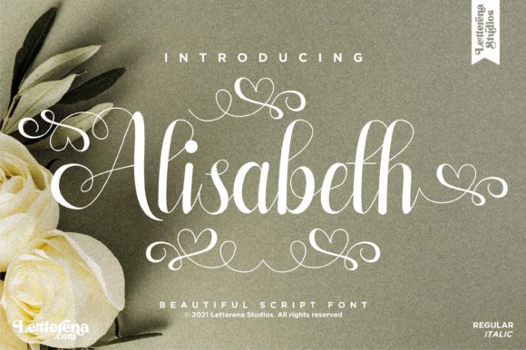 Alisabeth Font Poster 1