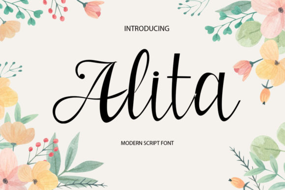 Alita Font Poster 1