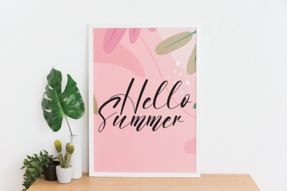 Alivelove Font Poster 4