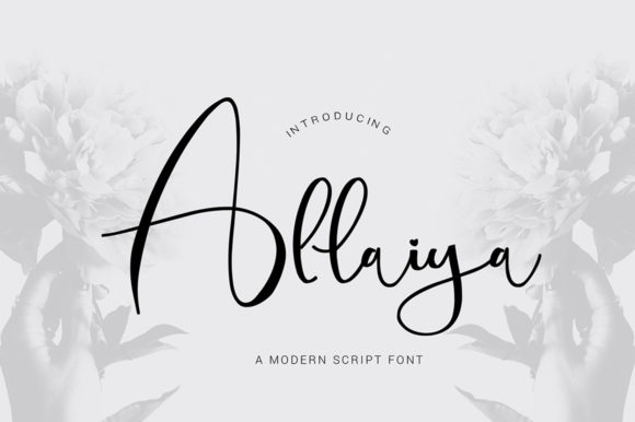 Allaiya Font Poster 1