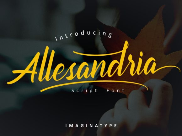 Allesandria Font Poster 1