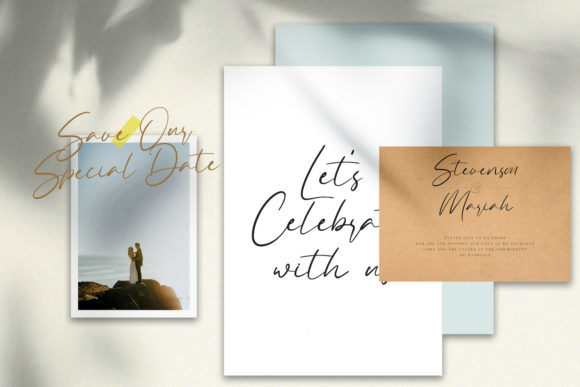Allezia Sttacy Font Poster 10