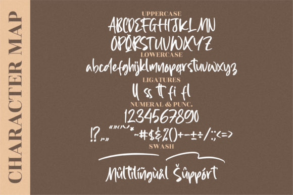 Allinda Light Font Poster 9