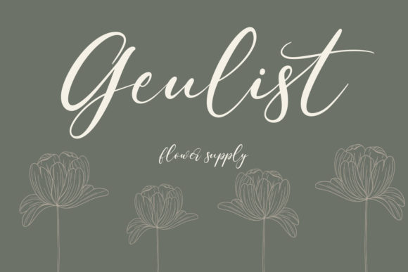 Allisha Croft Font Poster 6
