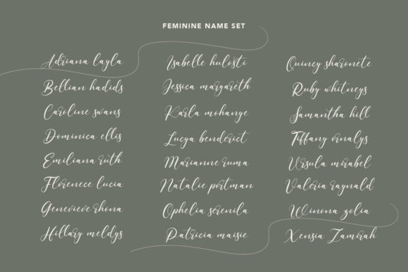 Allisha Croft Font Poster 9