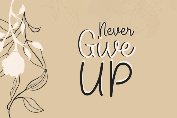 Allovea Font Poster 2