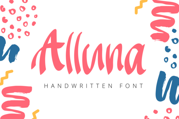 Alluna Font Poster 1