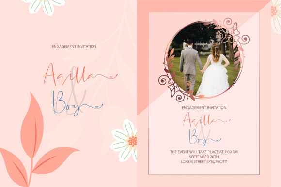 Allyena Font Poster 3