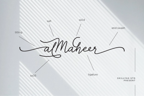 Almaheera Font Poster 7