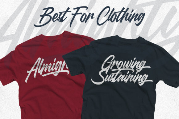 Almighty Font Poster 4