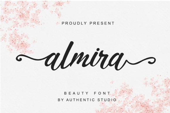 Almira Font Poster 1