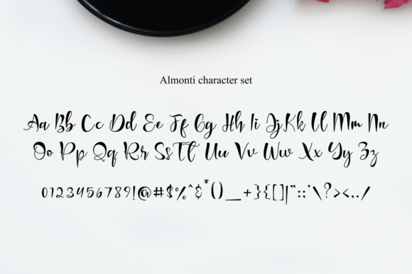 Almonti Font Poster 7
