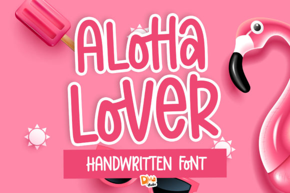 Aloha Lover Font Poster 1