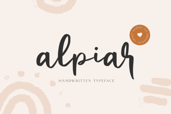 Alpiar Font Poster 1