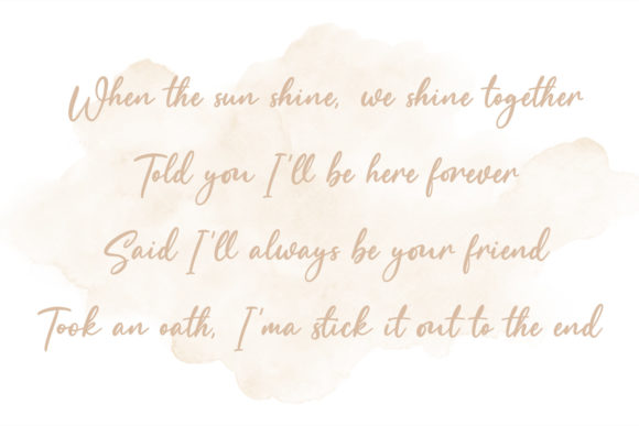Alulla Saffia Font Poster 9