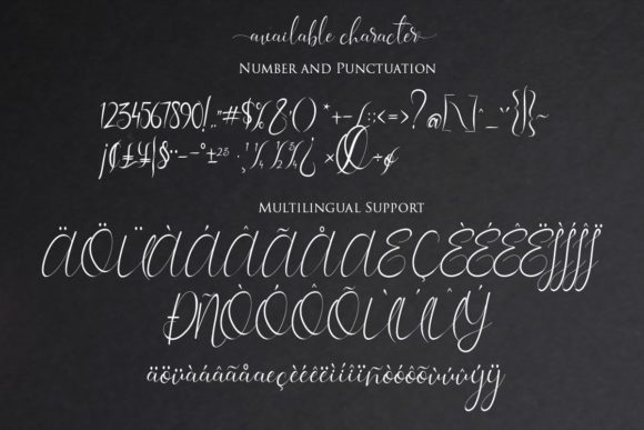 Aluna Font Poster 11