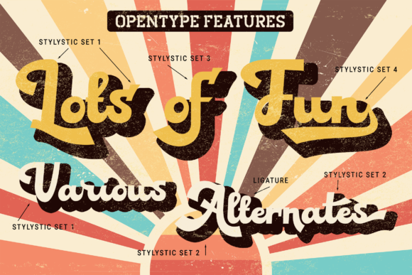Alvardo Font Poster 2