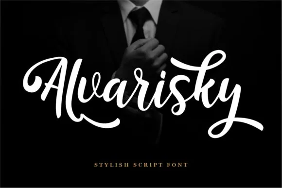 Alvarisky Font Alvarisky Font Poster 1