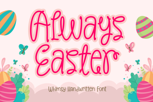 Always Easter Font Poster 1