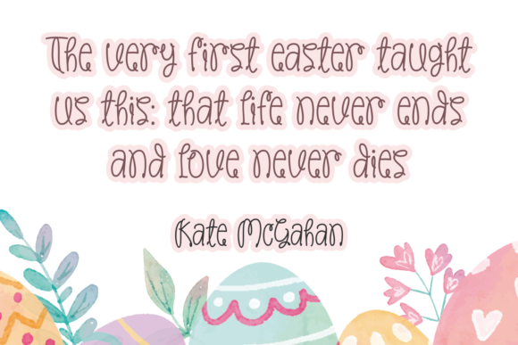 Always Easter Font Poster 3