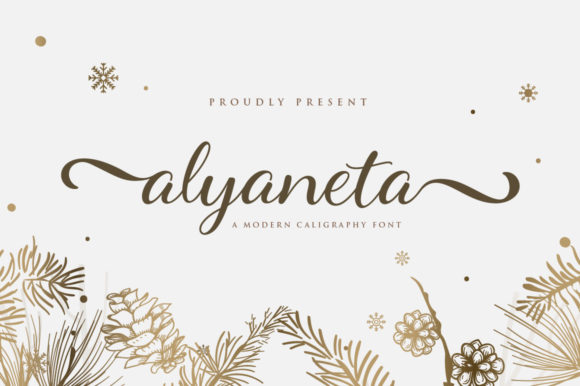 Alyaneta Font Poster 1