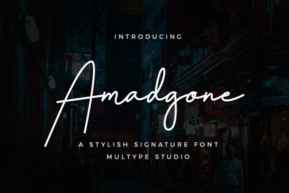 Amadgone Font