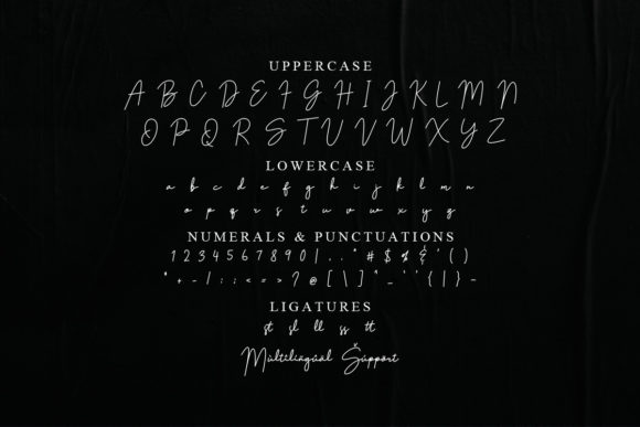 Amadgone Font Poster 7