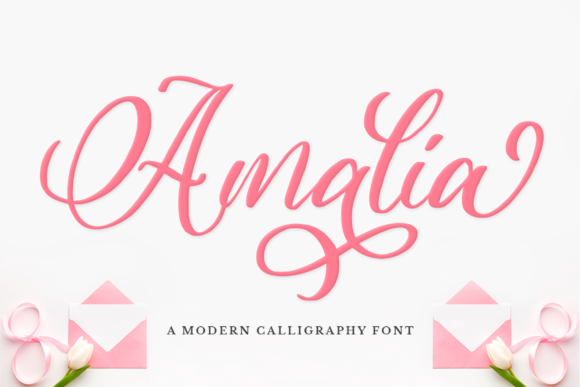 Amalia Font Amalia Font Poster 1