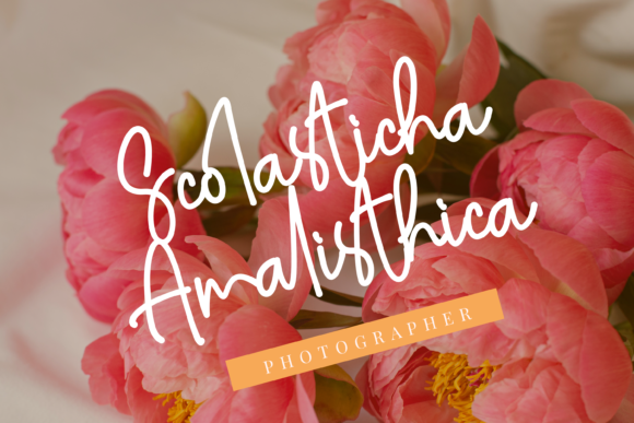 Amalisthica Anastasya Font Poster 2