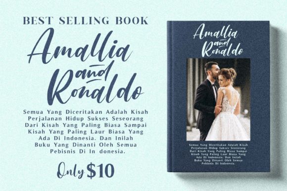 Amallia and Ronaldo Font Poster 5