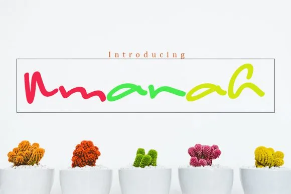 Amanah Font Amanah Font Poster 1