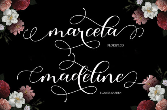 Amanda Font Poster 2