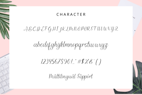 Amanda Font Poster 6