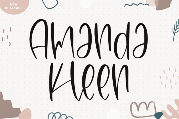 Amanda Kleen Font Poster 1