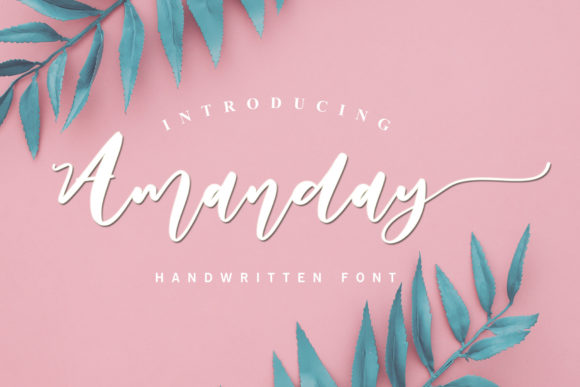 Amanday Font Poster 1